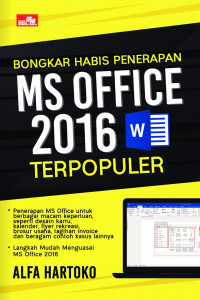 Image of Bongkar Habis Penerapan MS Office 2016 Terpopuler