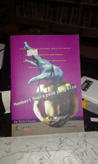 Image of Memberi Suara Pada Yang Bisu