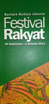 Image of Festival Rakyat: Mengangkat Gengsi Seni Rakyat
